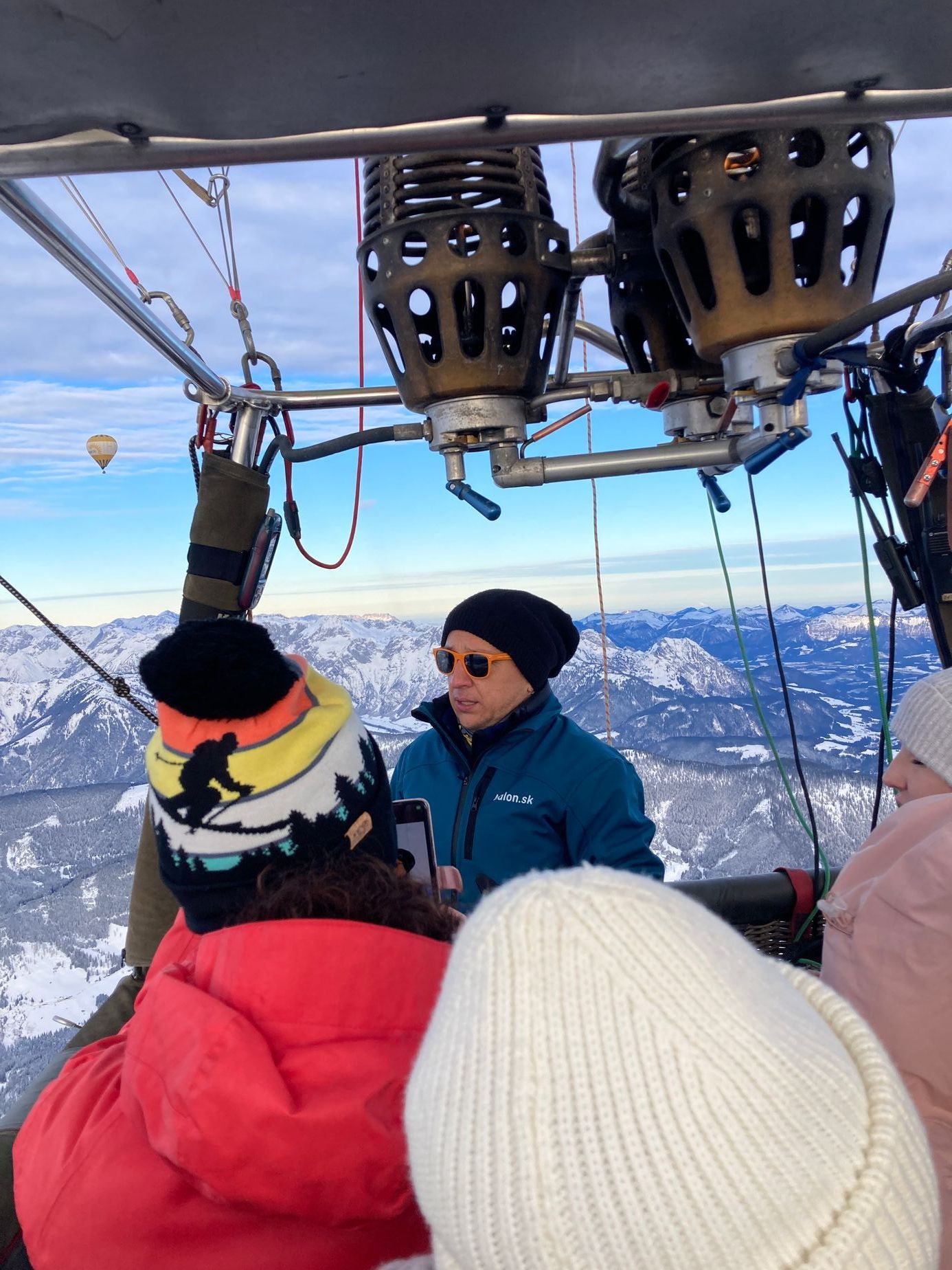 Zimní balonová fiesta Filzmoos