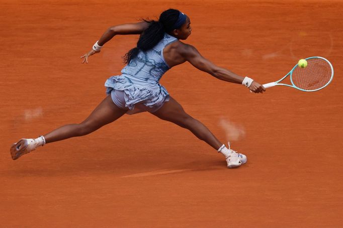 Coco Gauffová ve finále French Open 2025