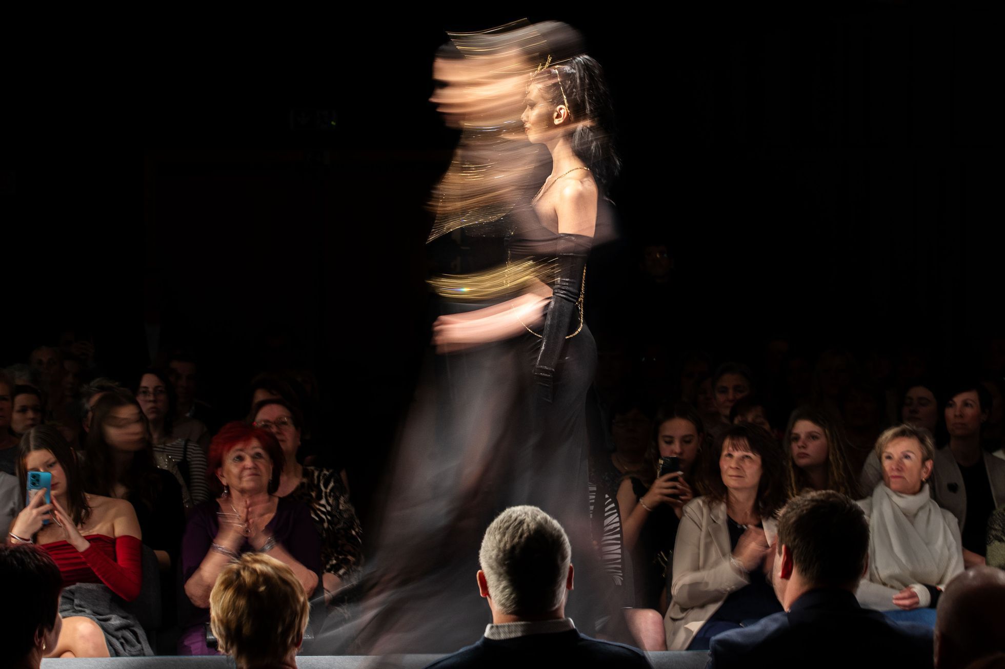 Módní přehlídka Made in Jablonec, šperky, bižuterie, móda, modelka