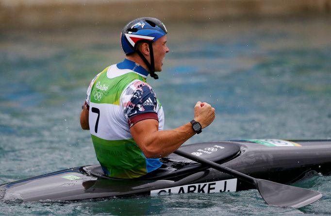 OH 2016, vodní slalom K1: Joseph Clarke (GBR)