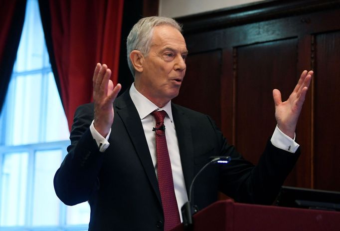 Bývalý britský premiér Tony Blair.