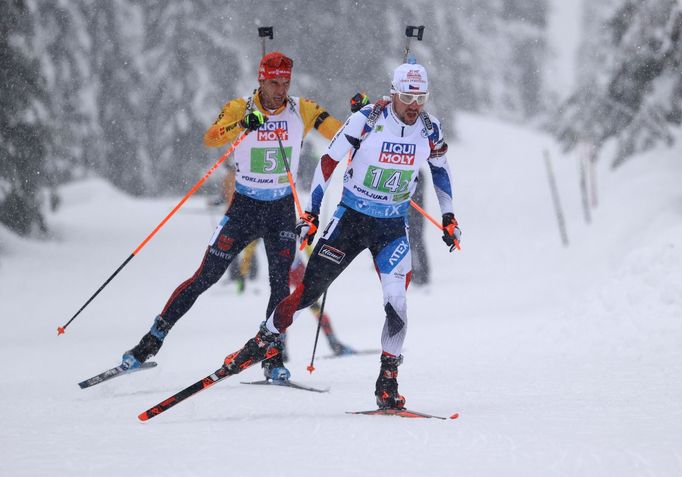 MS v biatlonu 2021, smíšená štafeta: Michl Krčmář a Arnd Peiffer, Německo