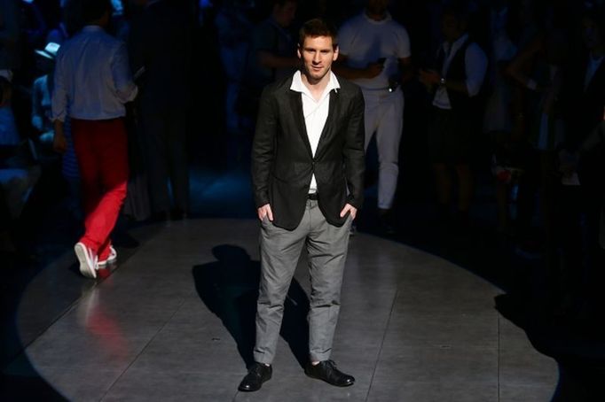 Lionel Messi předváděl pro Dolce & Gabbana