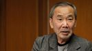 Haruki Murakami v sídle svého japonského nakladatelství Šinčóša.