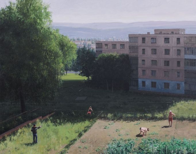 Serban Savu: Sídliště a zahrady / Blocks and Gardens, 2011