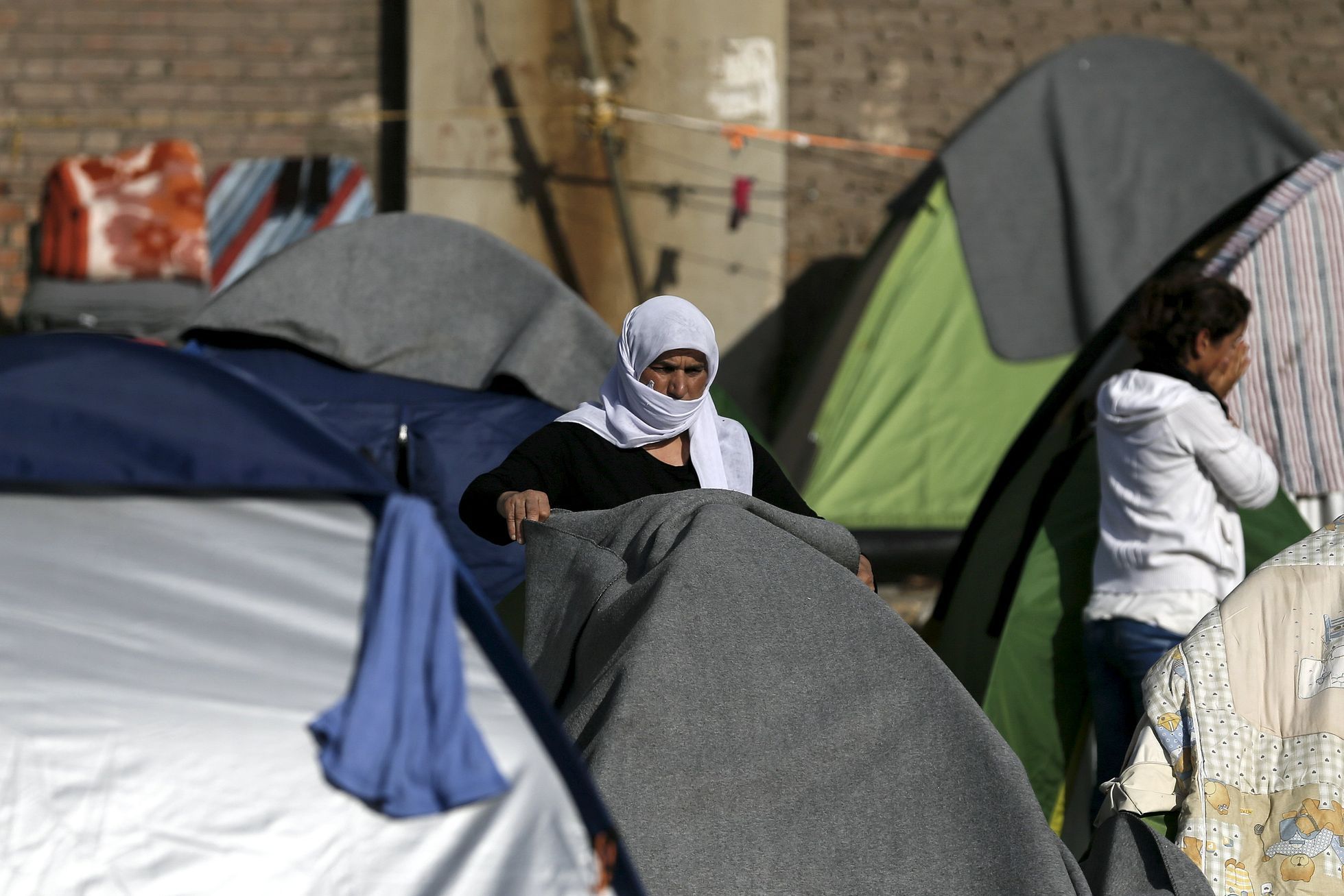 Pireus - uprchlíci