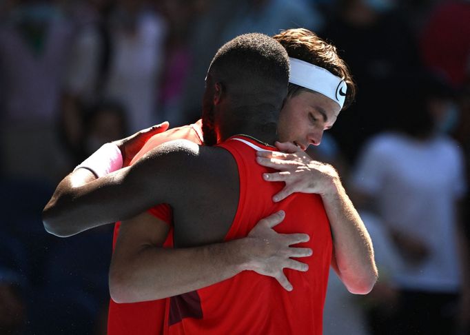 Australian Open 2022, 4. den (Fritz, Tiafoe)