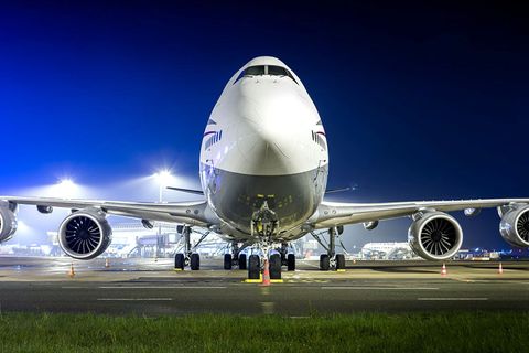 Boeing 747-8i pro Trumpa z Kataru