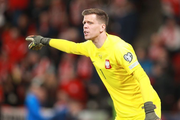 Wojciech Szczesny v kvalifikaci ME 2024 Česko - Polsko