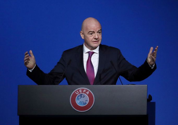 Prezident FIFA Gianni Infantino