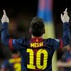 Fotbal, Liga mistrů, Barcelona - AC Milán: Lionel Meesi