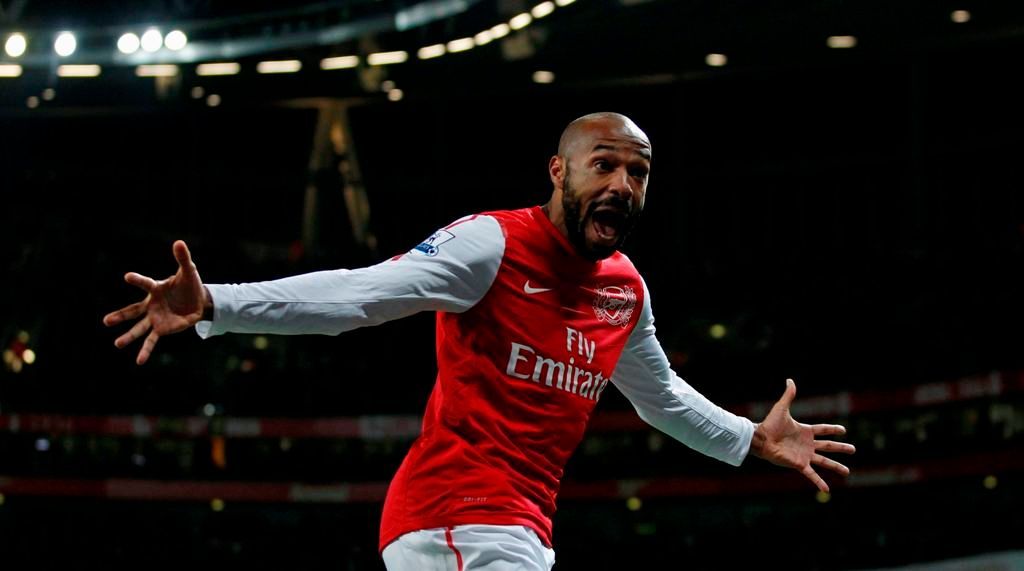 Thierry Henry v zimě 2011/2012 posílil Arsenal