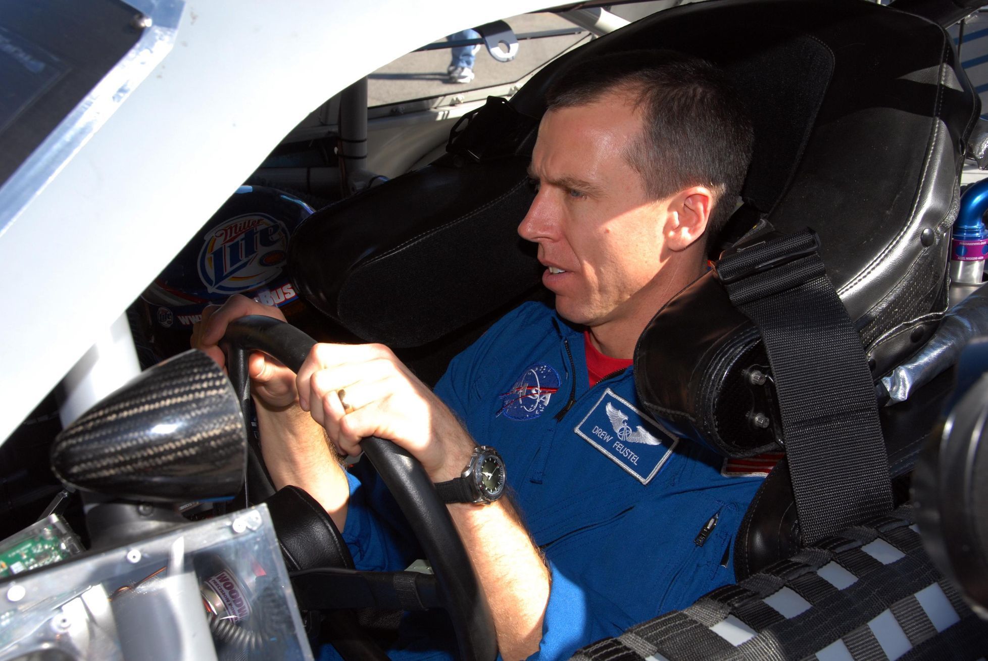 Astronaut Andrew Feustel - automobil