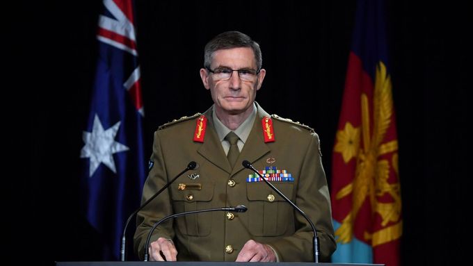 Šéf australských obranných sil Angus Campbell