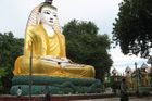Po náletu na klášter v Barmě zemřelo 23 lidí, kteří se ukrývali před boji
