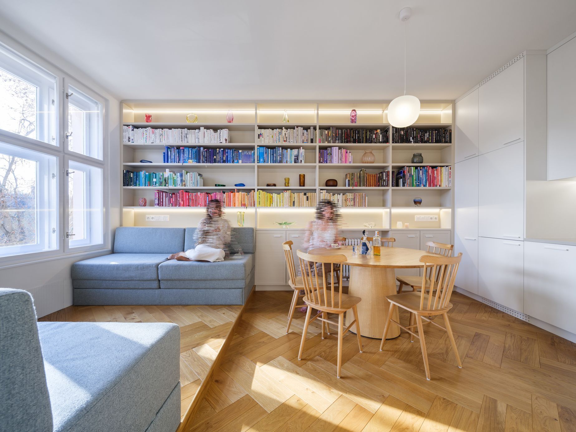 byt, rekonstrukce, přestavba, interiér, interiérový deisgn