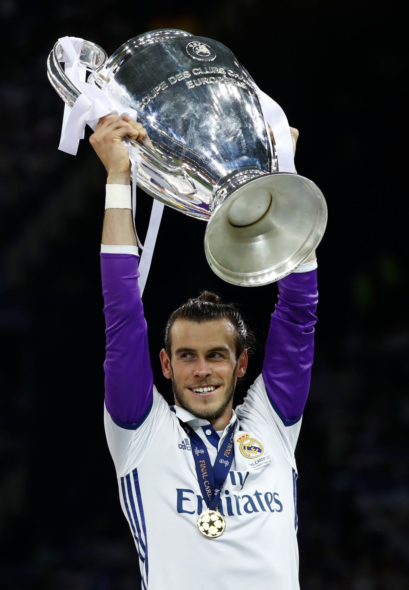 Finále LM, Real-Juventus: Real slaví s trofejí - Gareth Bale