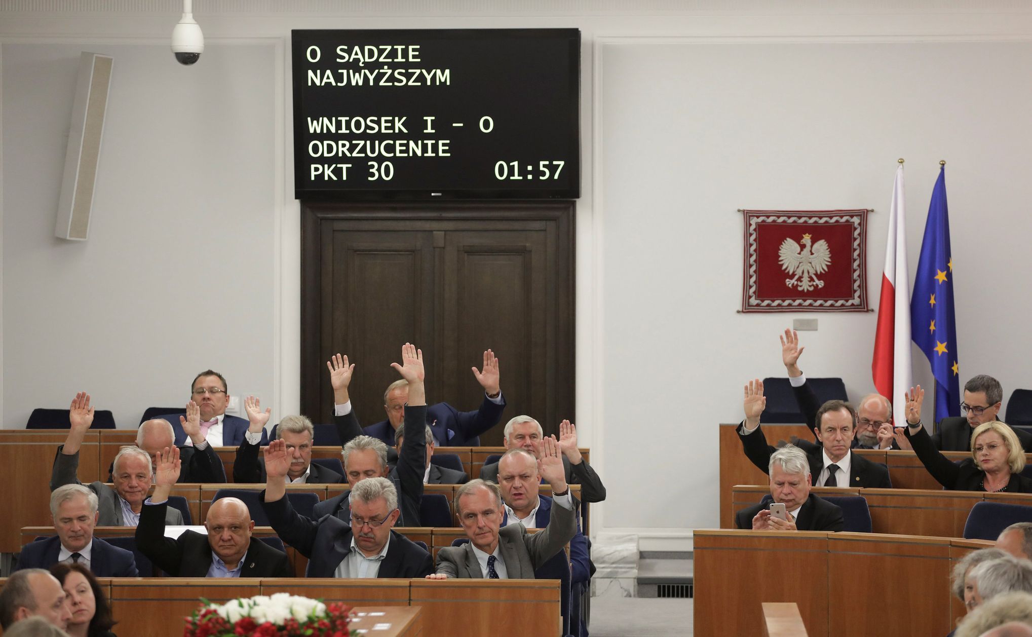 Polsko protestuje proti soudní reformě