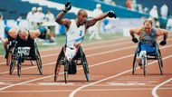 Už mě nedojedete... Ze série Vítězství vůle, 10. paralympijské hry, Atlanta 15.-25. 8. 1996