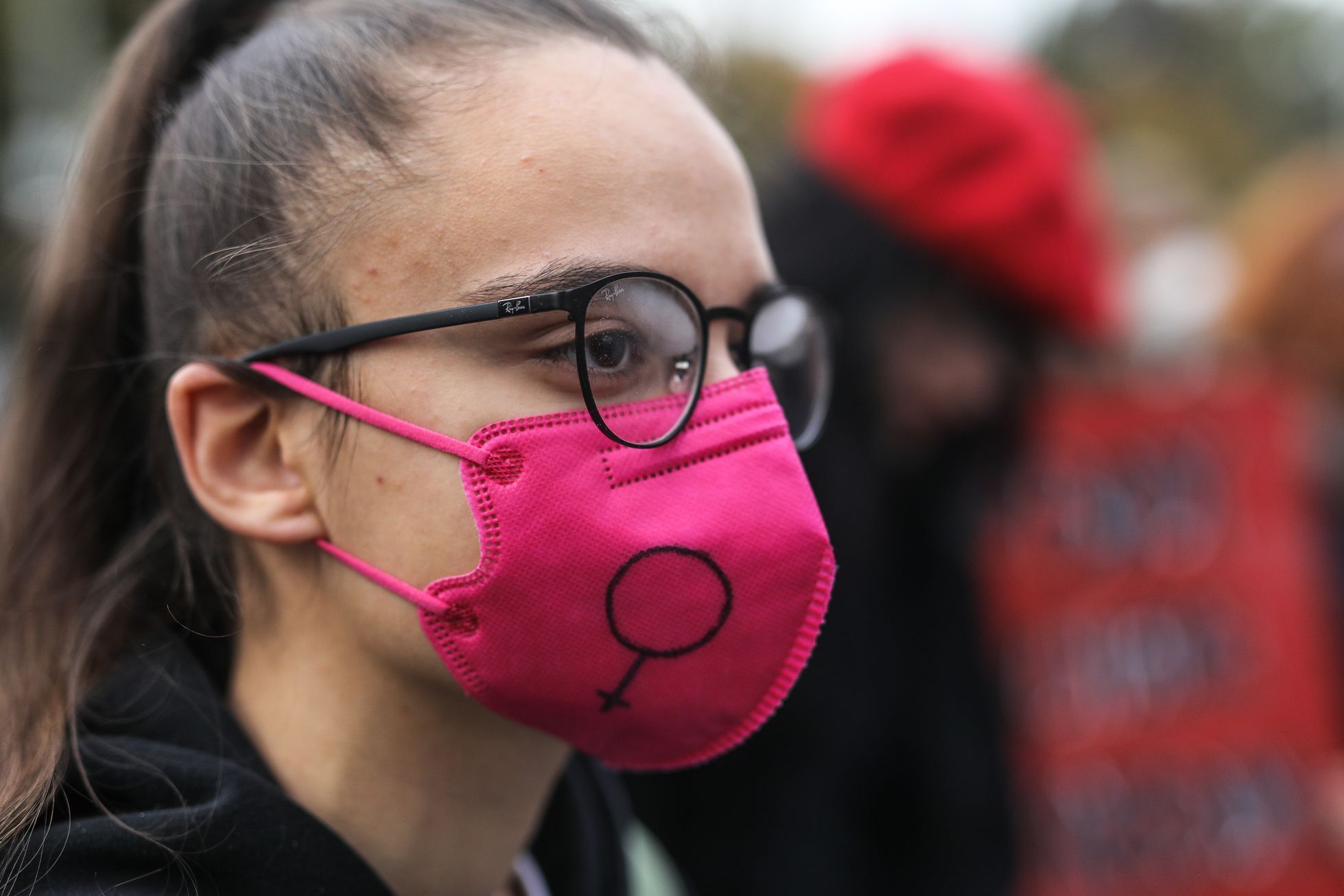 Pochod za právo na bezpečný přístup k potratům, demonstrace, interrupce