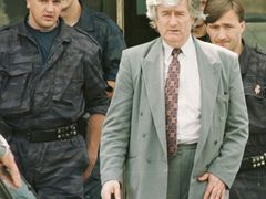 Nezaměnitelná šedá hříva patřila k Radovanu Karadžičovi stejně neodmyslitelně jako jeho srbský šovinismus