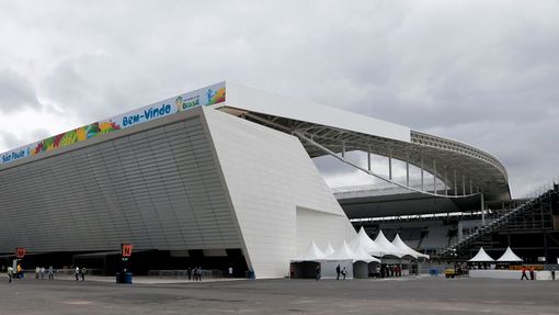 Sao Paulo Stadium (Corinthians Arena) před MS 2014