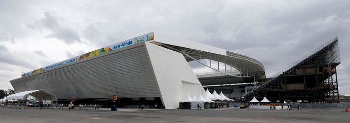 Sao Paulo Stadium (Corinthians Arena) před MS 2014