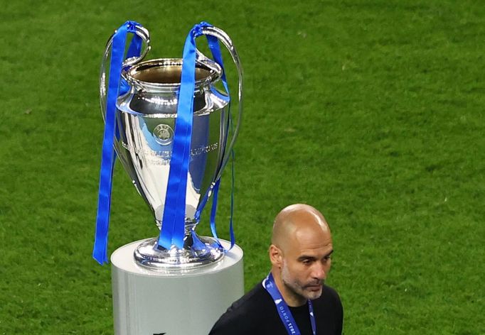 Manchester City - Chelsea, finále Ligy mistrů 2021 (Guardiola)