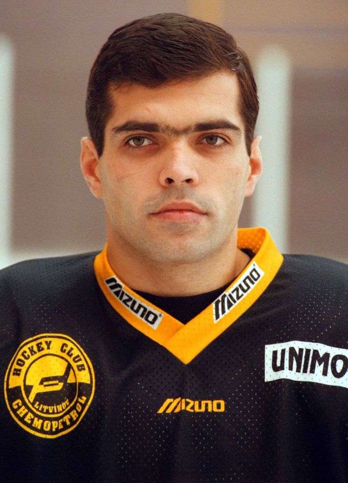 Sergej Butko, hokejista HC Chemopetrol Litvínov. 1998