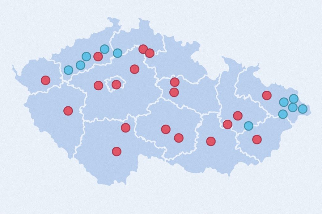Mapa CR Vysledky voleb 30. mest 2 kolo.png