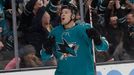 Tomáš Hertl v dresu San Jose.