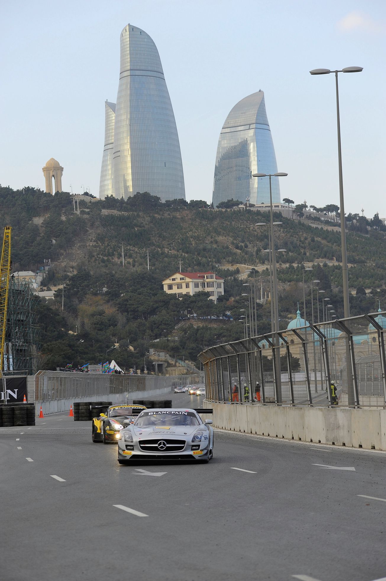 FIA GT 2013, Baku: Meredes SLS AMG GT3