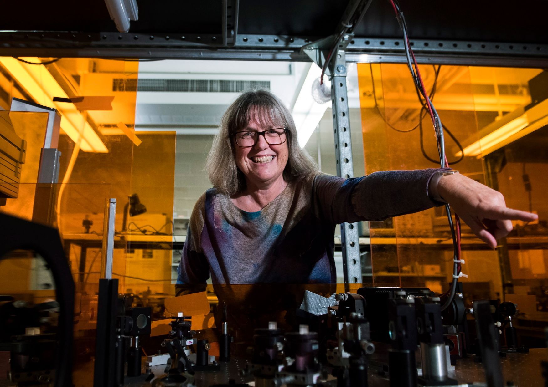 Donna Stricklandová, vítězka Nobelovy ceny za fyziku