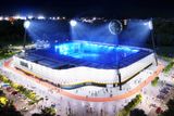 Schválený projekt zachovává legendární "lízatka", která stadion ovšem podle architektonického návrhu osvětlují zvenčí.