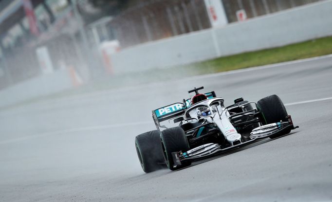 Formula One F1 - Pre Season Testing - Circuit de Barcelona-Catalunya, Barcelona, Spain - February 27, 2020  Mercedes' Valtteri Bottas during testing  REUTERS/Albert Gea