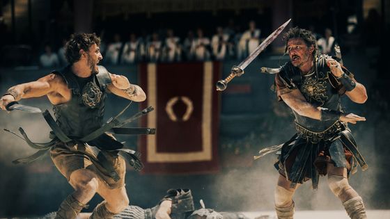 Gladiátor II uhání kupředu v hektickém tempu. Na fotografii jsou Paul Mescal coby Lucius a Pedro Pascal jako generál Akacius.