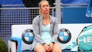 Česká hráčka odehrála na okruhu WTA patnáct finále ve dvouhře,...