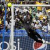 Mistrovství Afriky: Gabon (Aubameyang - radost)