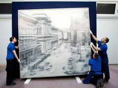 Gerhard Richter: Domplatz, Mailand