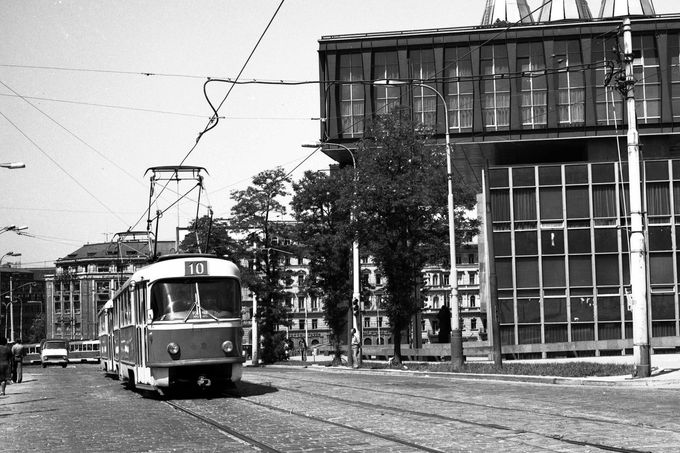 tramvaj, Václavské náměstí