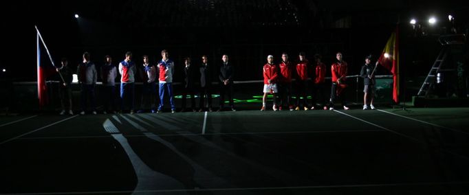 Finále Davis Cupu, zápas Radek Štěpánek - David Ferrer