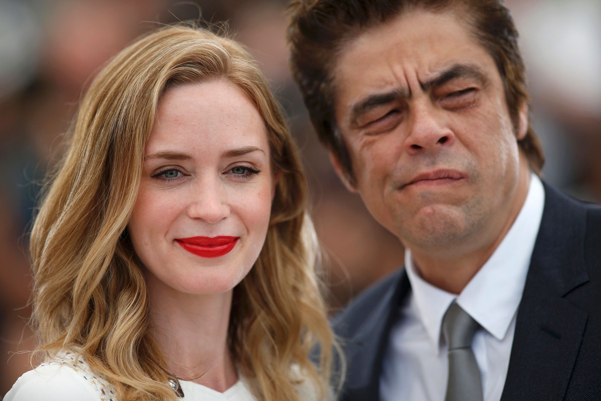 Emily Blunt a Benicio Del Toro