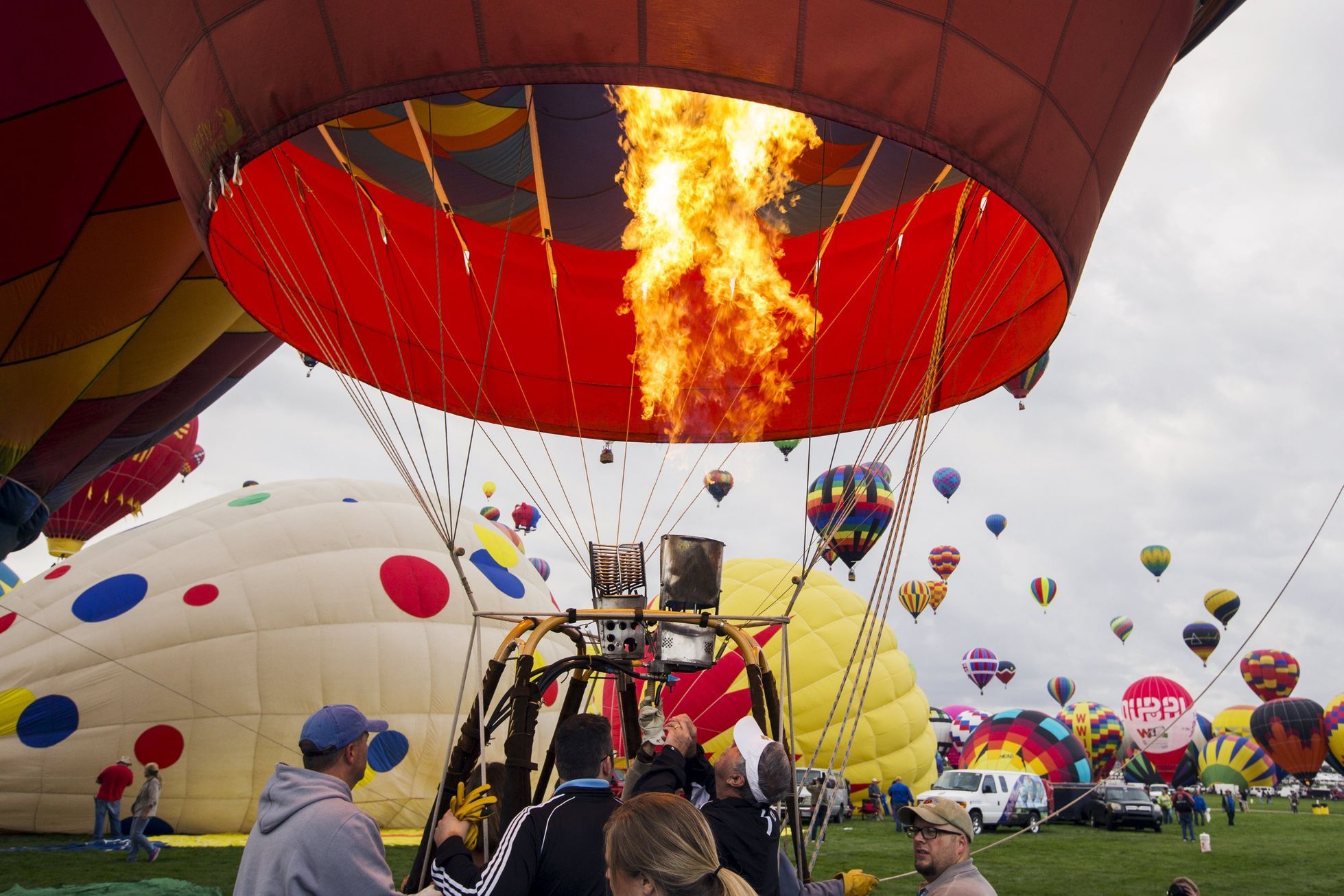 International Balloon Fiesta 2015 in Albuquerque, New Mexico