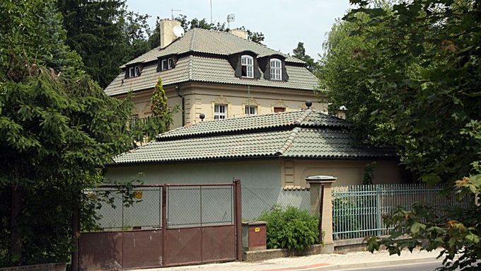 Krejčířova vila v Černošicích.