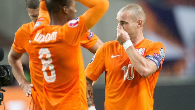 Zklamání nizozemských fotbalistů