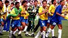 Brazilský fotbalový tým, vítěz MS 1994. Ronaldo, Marcio Santos, Carlos Dunga, Zetti, Ricardo Rocha, Mazinho