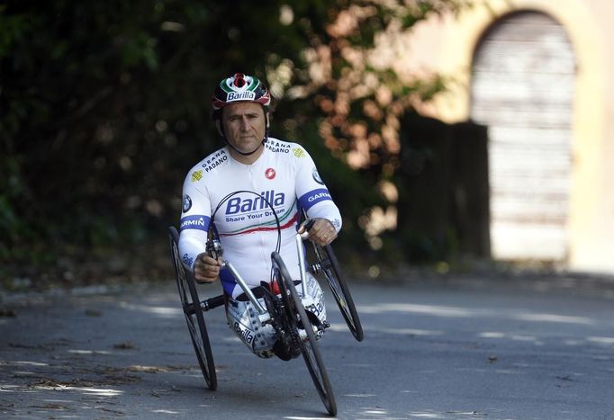 Bývalý pilot F1 Alex Zanardi se připravuje na paralympiádu v Londýně