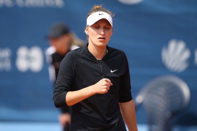 Markéta Vondroušová na J&T Banka Prague Open 2017.