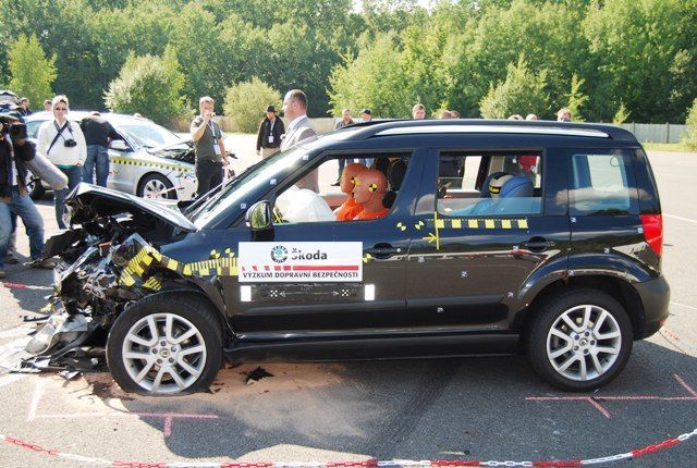 Crash test škoda