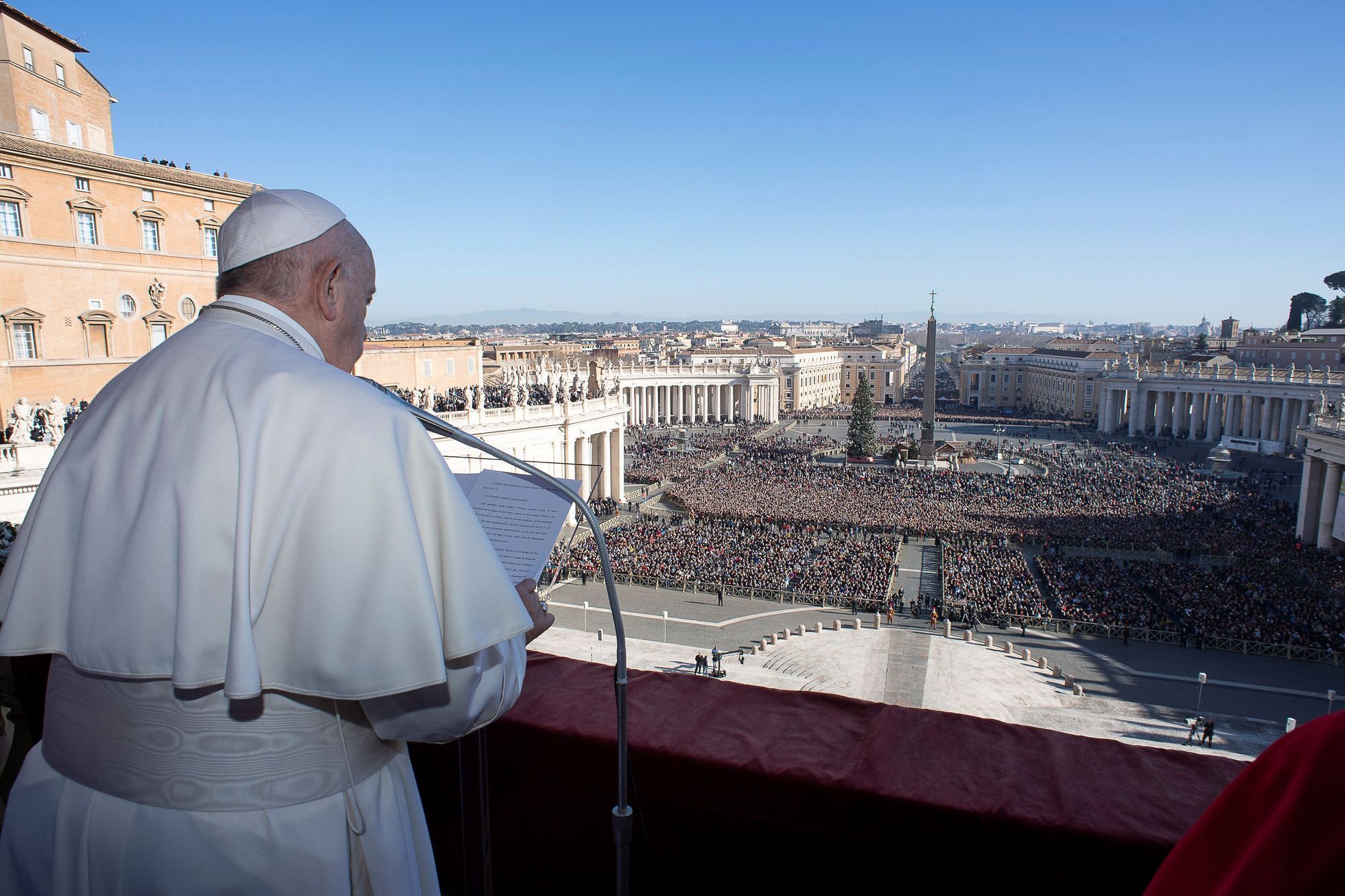 papež František, Vánoce, Urbi et orbi, Vatikán